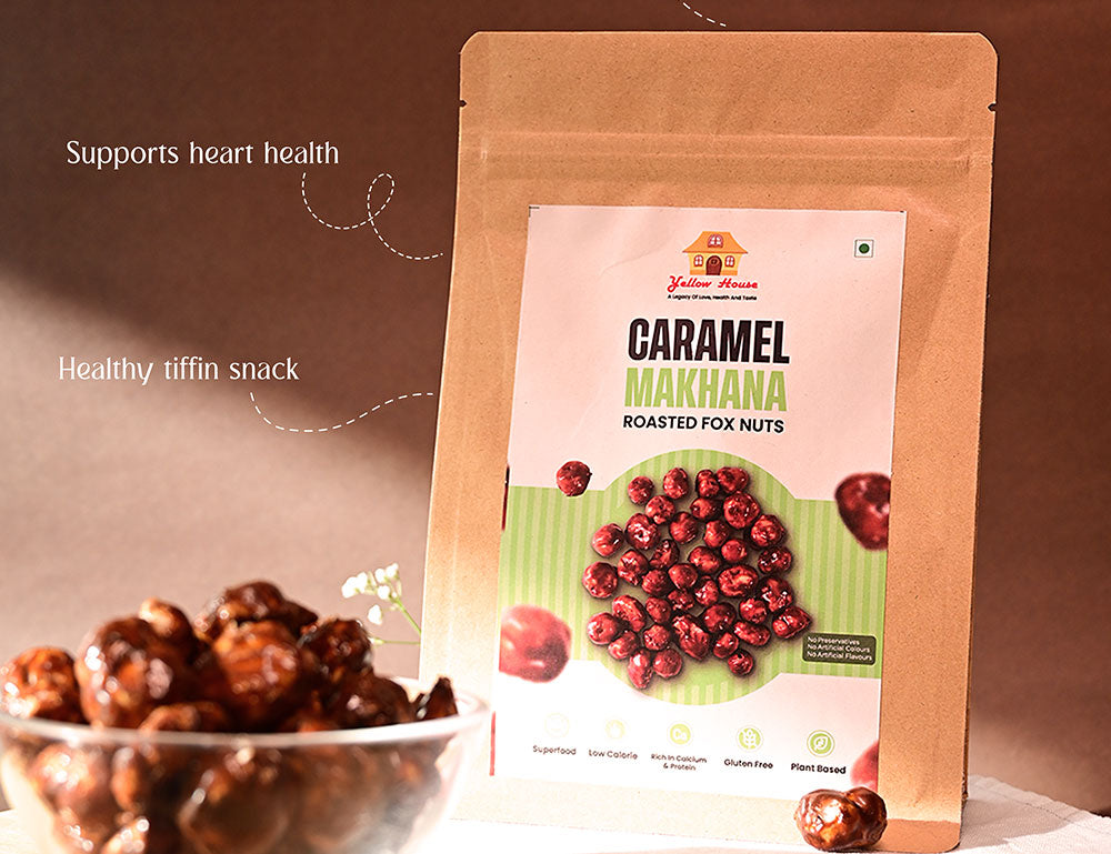 Caramel Makhana for Weight Loss: Guilt-Free Snacking Made Easy