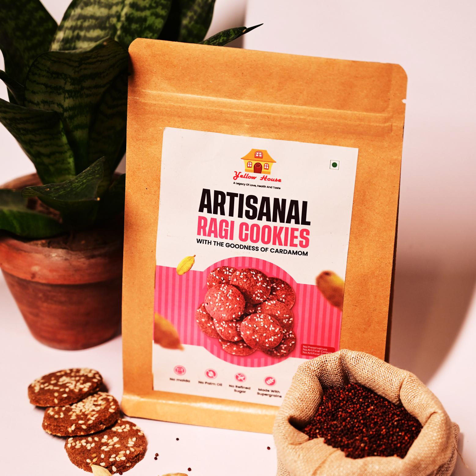 Artisanal Ragi Cookies