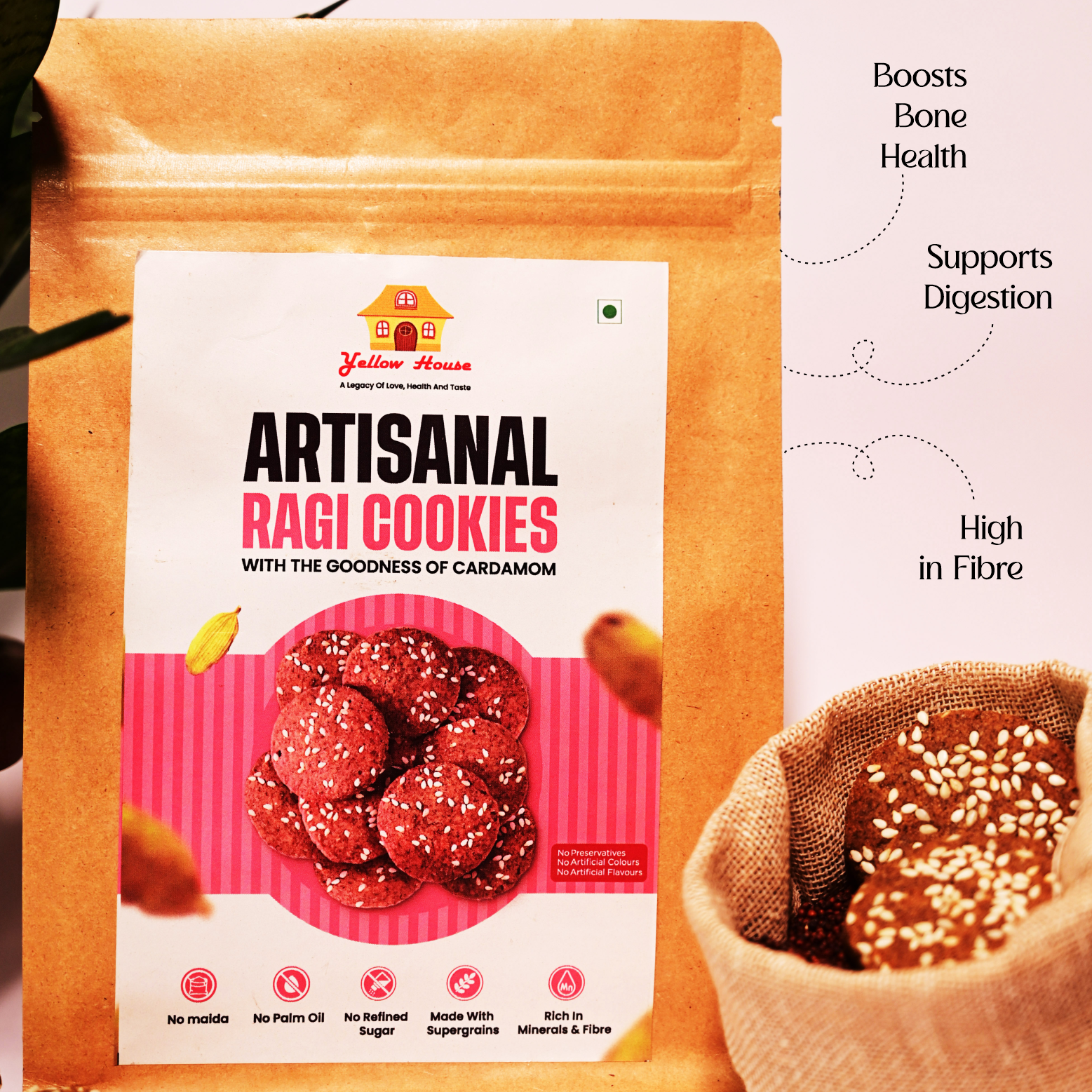 Artisanal Ragi Cookies