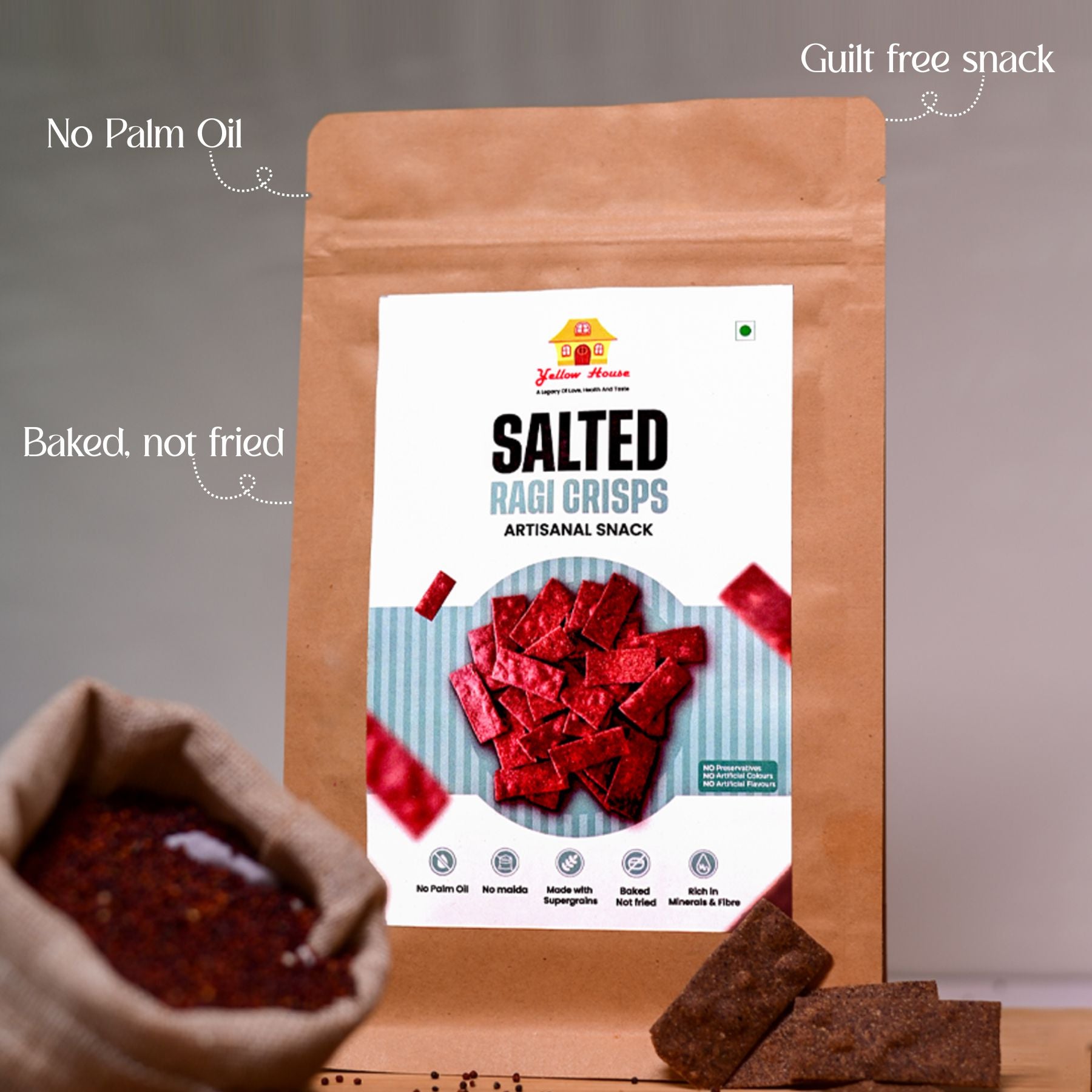 Salted Ragi Crisps
